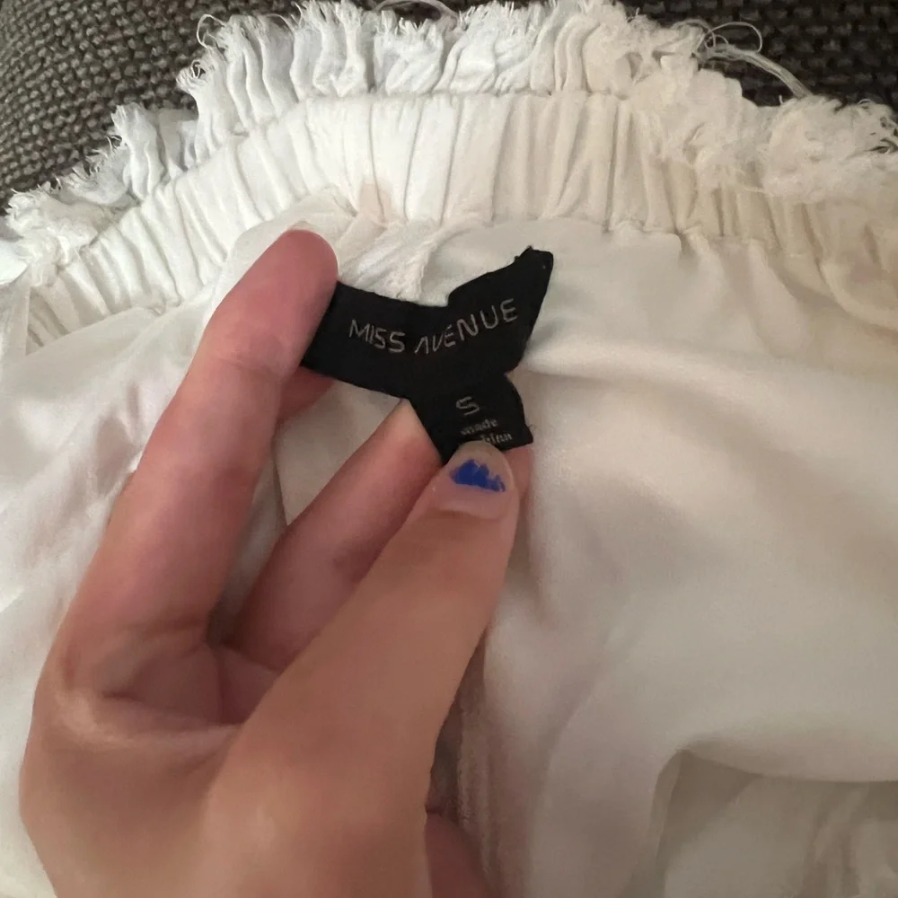 White Crochet Maxi Dress - Picture 6 of 6